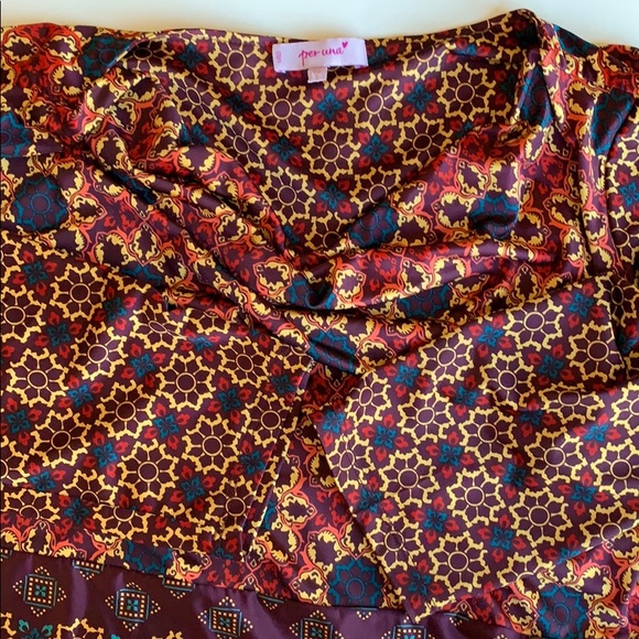 Per Una bohemian print tunic size 1X - Picture 7 of 10